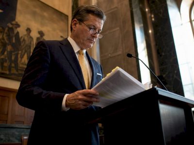 Texas prosecutor reviewing DWI case file